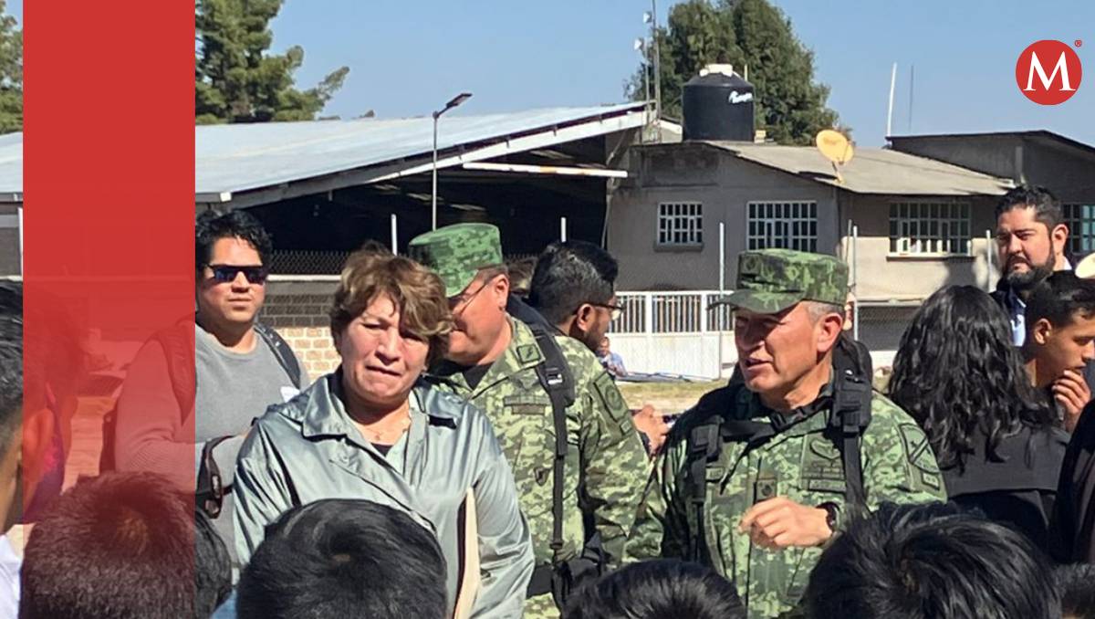 La gobernadora Delfina Gómez, en Texcapilla, Texcaltitlán | (Bernardo Jasso)