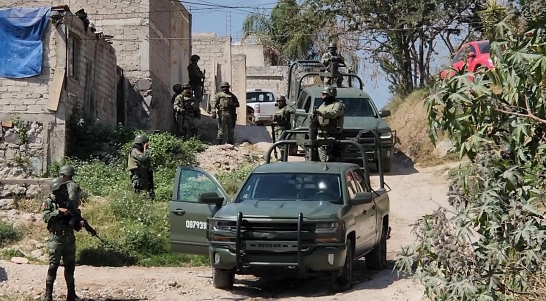 El hallazgo ocurrió en la colonia Villas de Guadalupe. (Pablo Núñez)