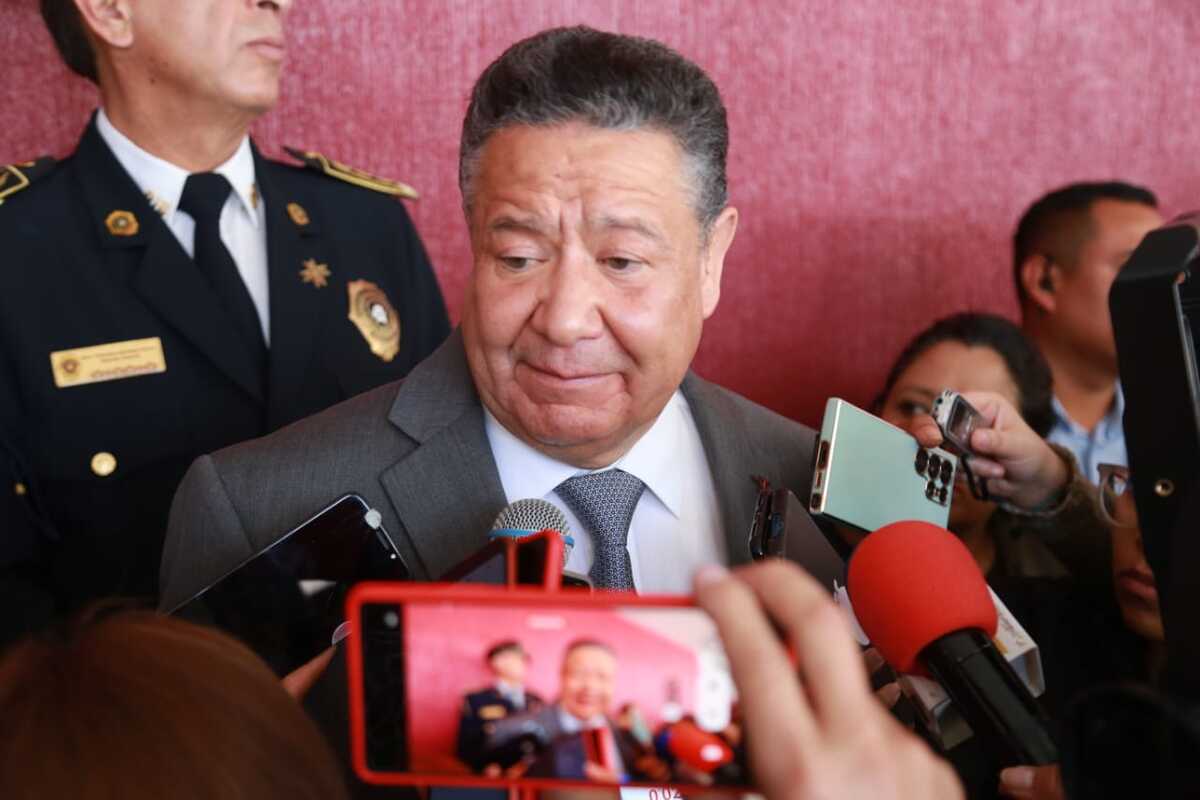 Julio Menchaca Salazar, gobernador de Hidalgo. (Jorge Sánchez)