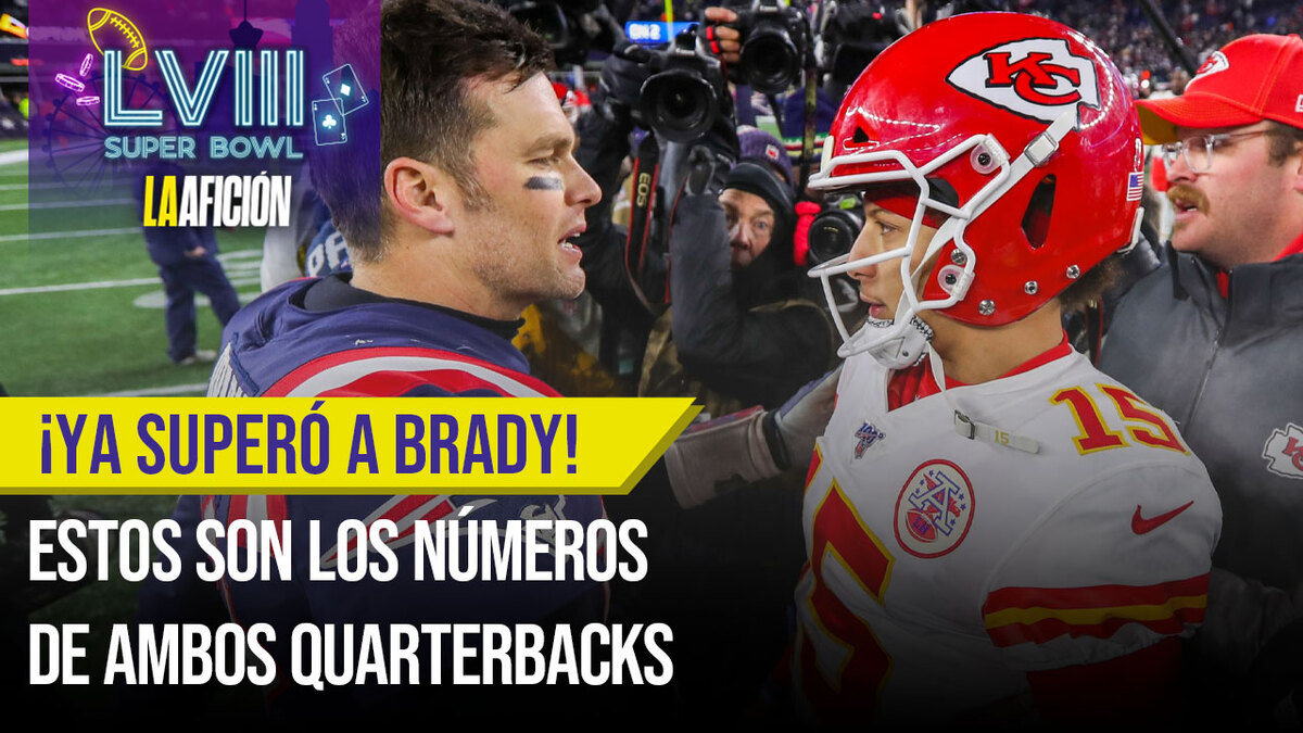 ¿Patrick Mahomes ya será mejor que Tom Brady? Estos son sus números
