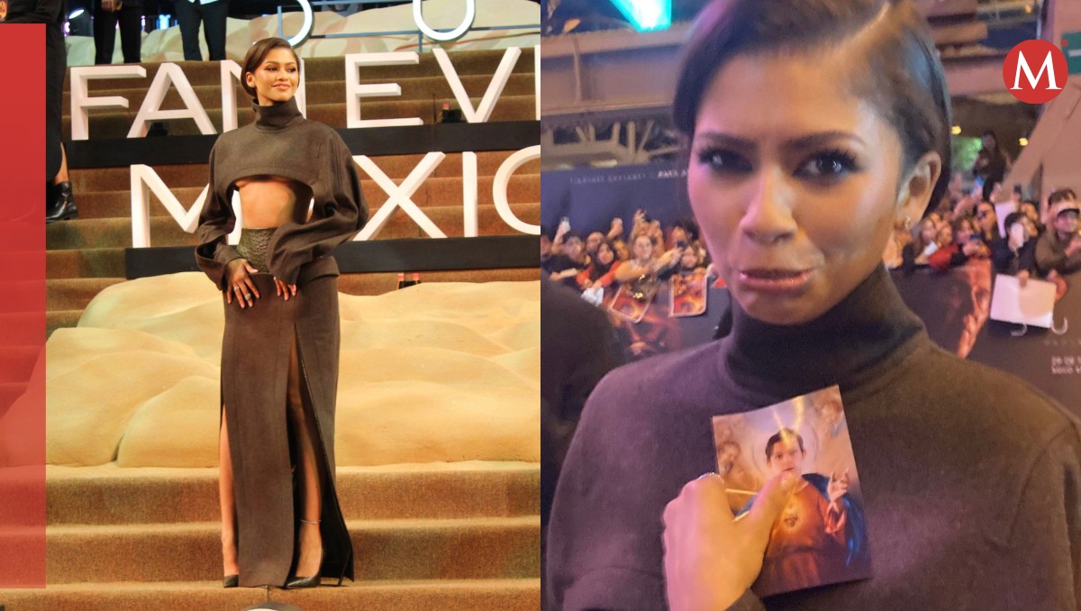 Zendaya recibe un San Tom Holland en la premiere de Dune 2, así fue su reacción