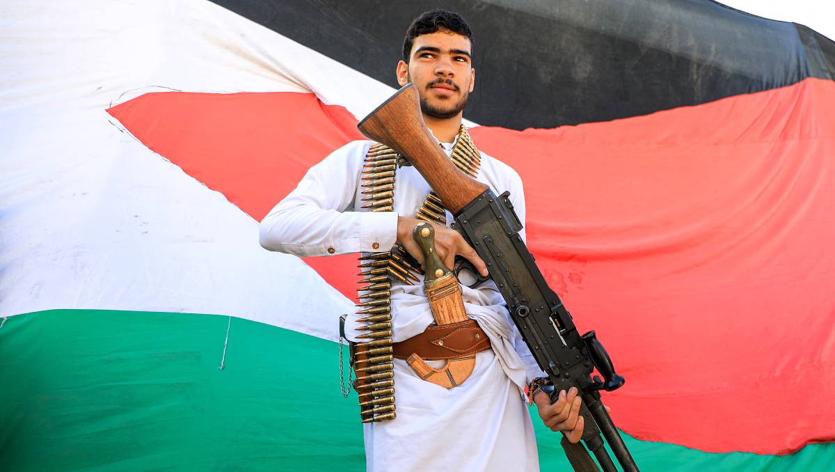 Los ataques de Ansar Alláh (Hutíes) son en apoyo al pueblo palestino | AFP