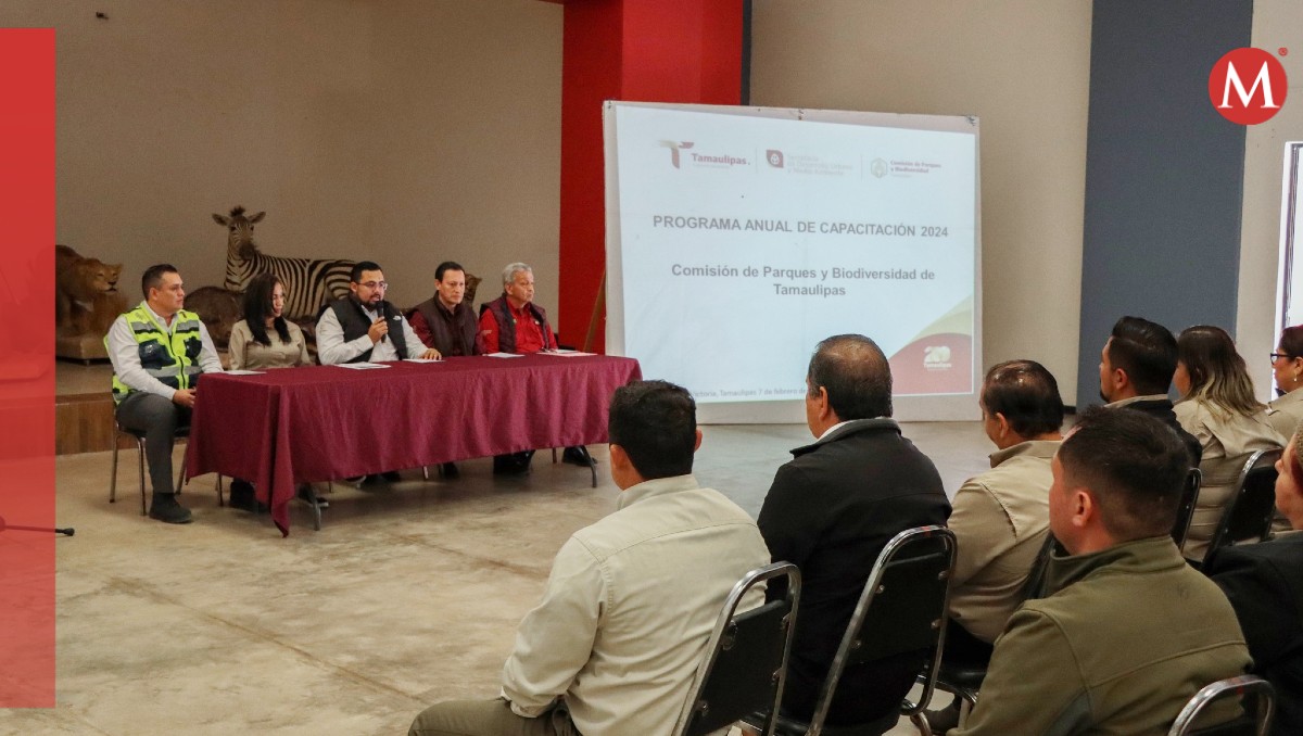 Capacitan a personal de Parques y Biodiversidad de Tamaulipas