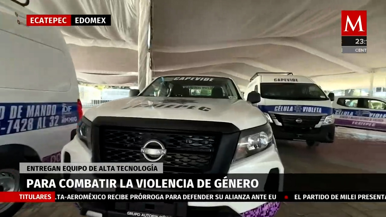 Entrega de equipos de alta tecnología para célula violeta en el Estado de México