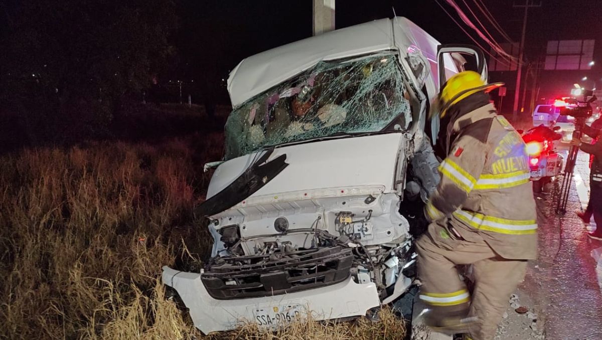 El fuerte accidente se registró durante la mañana del jueves a escasos metros de la colonia Los Parques | Agustín Martínez
