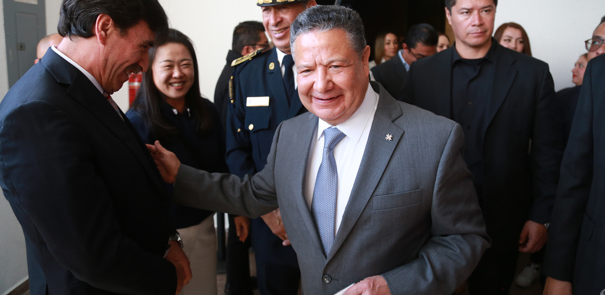 El gobernador reconoció que para este año se prevé un panorama más complejo debido a la sequía. JORGE SÁNCHEZ
