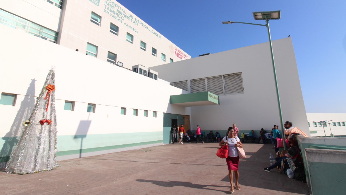 Hospital “Dr. Carlos Canseco” de Tampico. (Yazmín Sánchez)