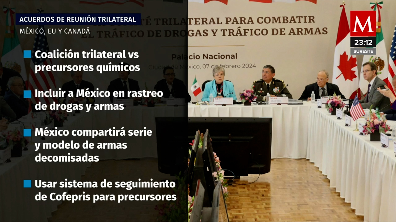 México, Estados Unidos y Canadá firman acuerdos de seguridad trilateral