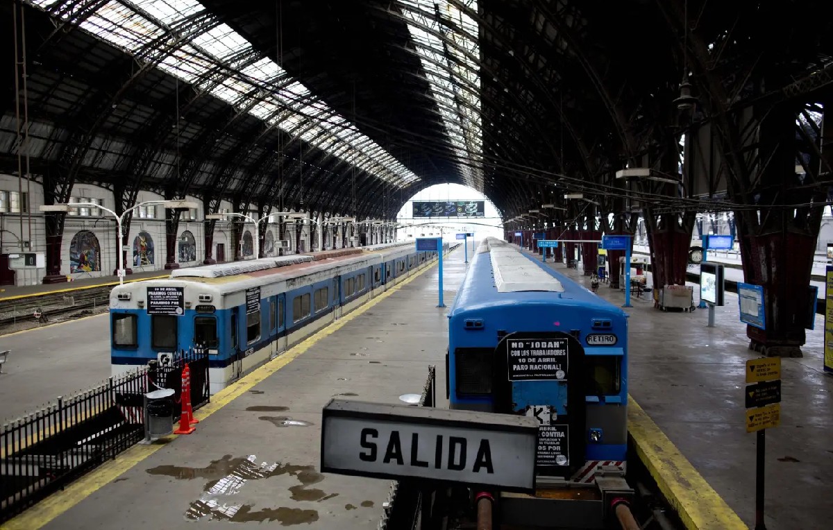 Paro de transportistas de Argentina en 2014 (AP)
