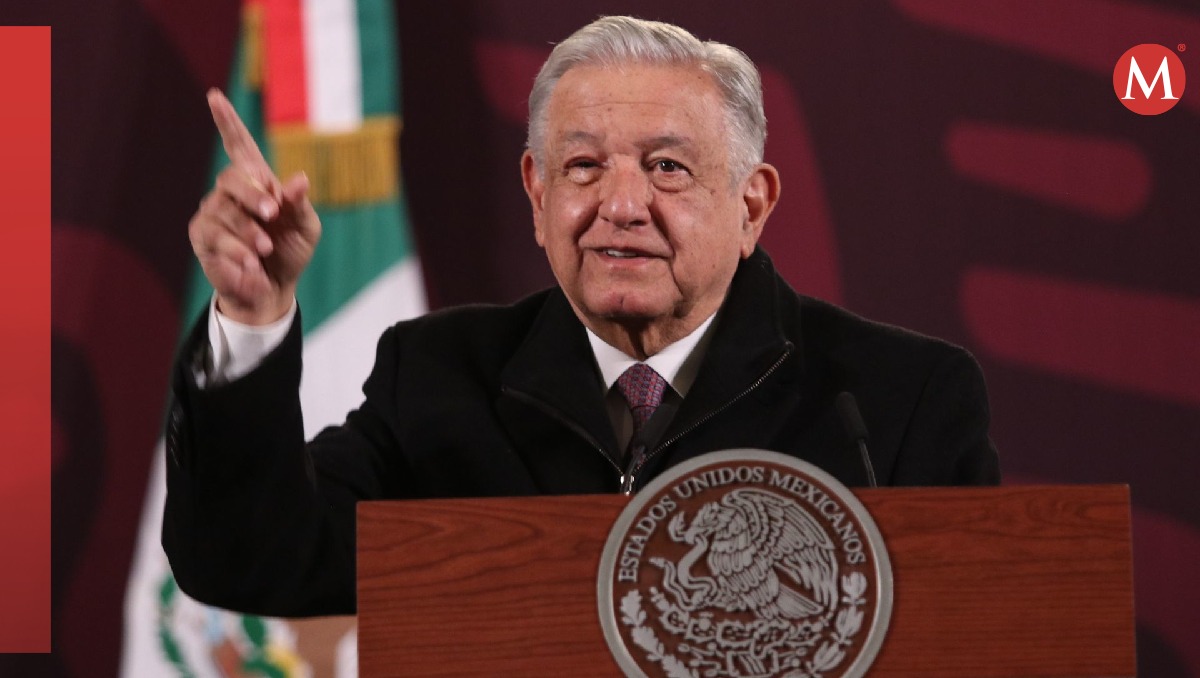 El presidente López Obrador en su conferencia mañanera de hoy. | Cuartoscuro
