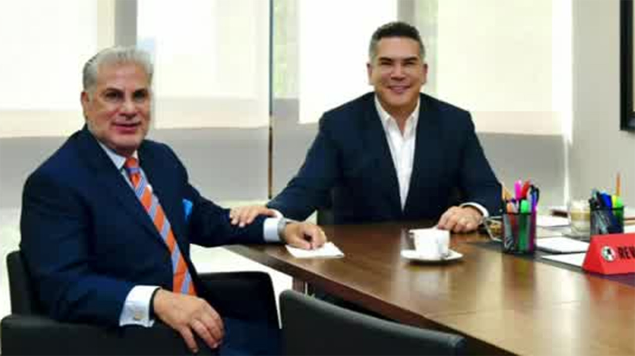 Alejandro Moreno y Alejandro Rojas se reúnen- Grupo Milenio