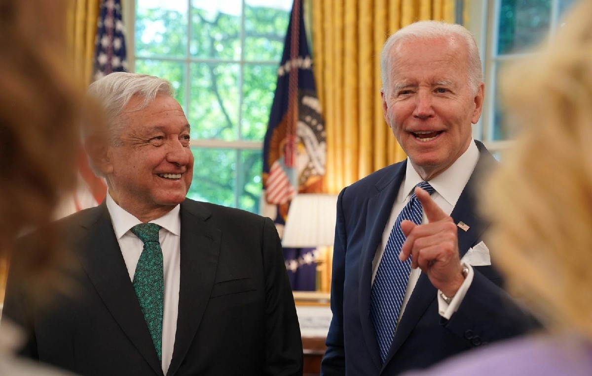 Reunión AMLO-Biden en Washington en 2022 (Cuartoscuro)