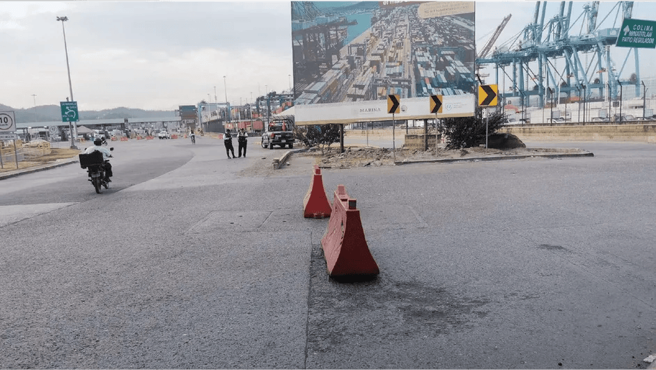 Aduanas muestran intermitencias en Manzanillo, causando caos vial en el puerto de Colima