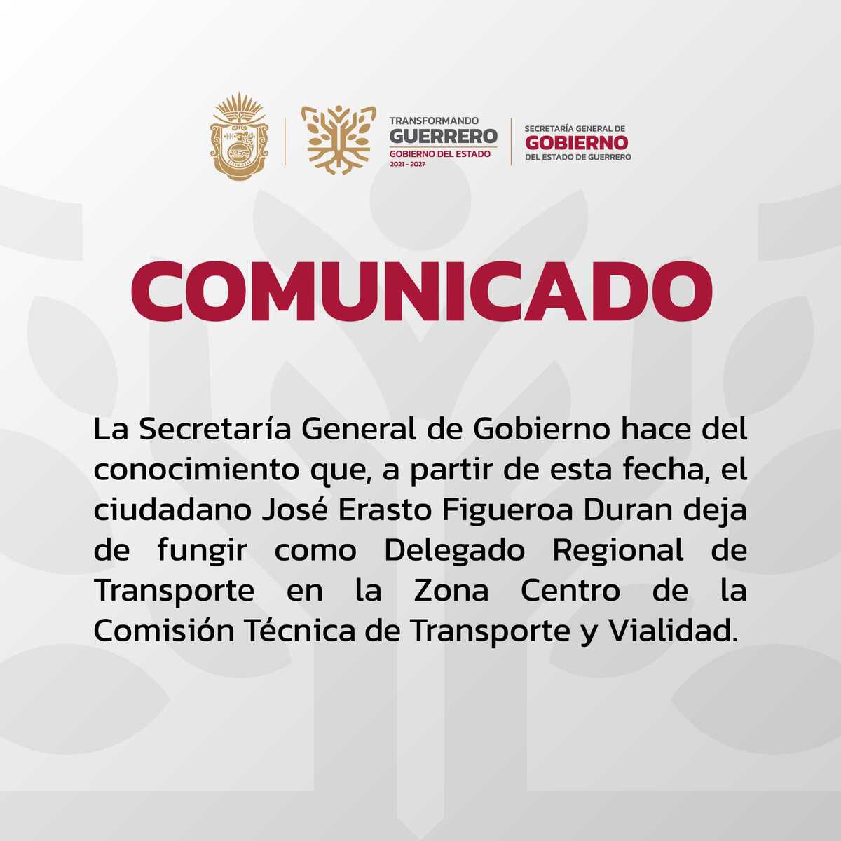 Erasto Figueroa, Transportes, Centro de Guerrero 2