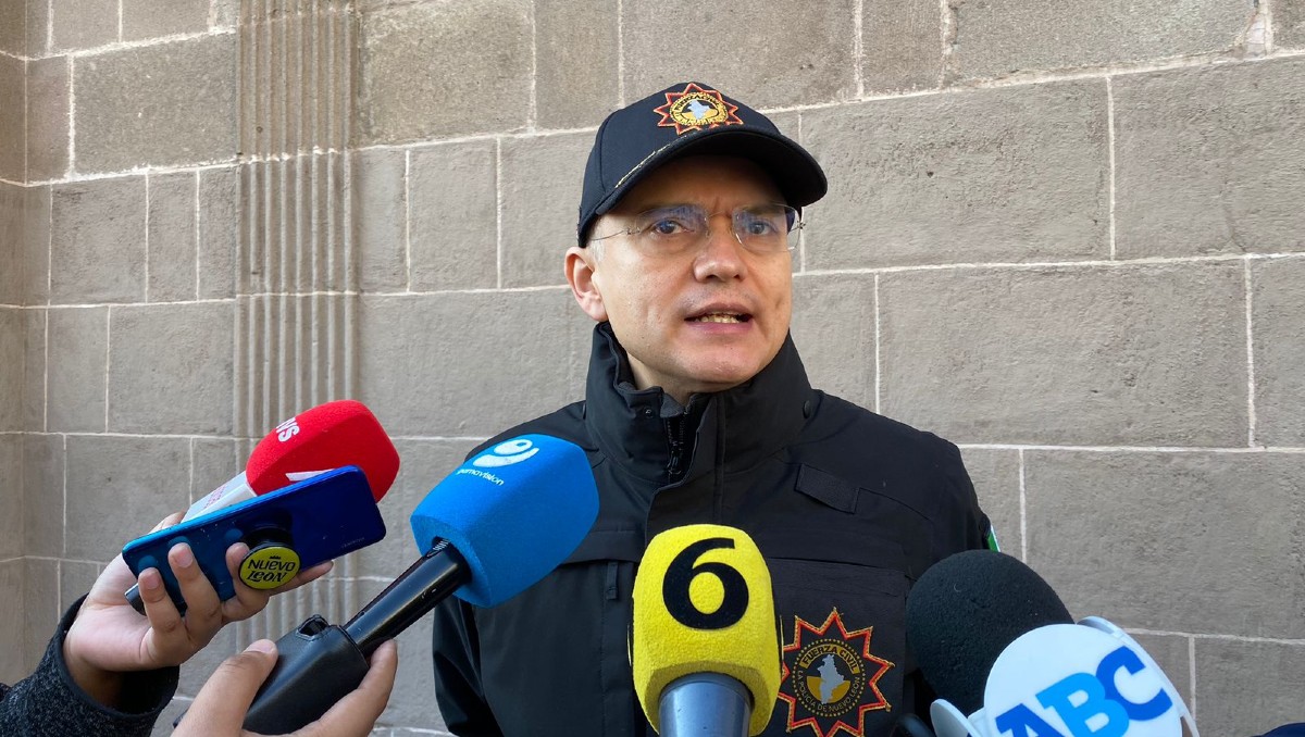 Gerardo Palacios Pámanes, secretario de Seguridad de NL | Pamela Villanueva