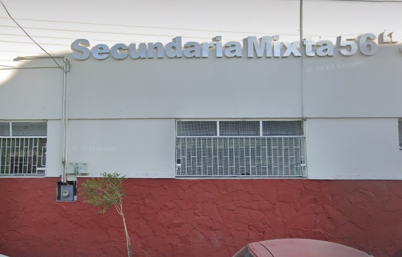 Loe hechos ocurrieron en en la Secundaria 56 Mixta. (Especial)