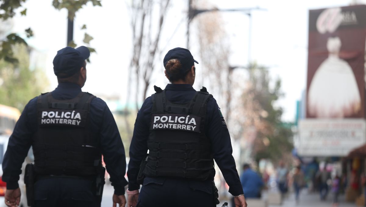 La Policía de Monterrey al final del año pasado tuvieron una disminución en robo a personas. Jorge López