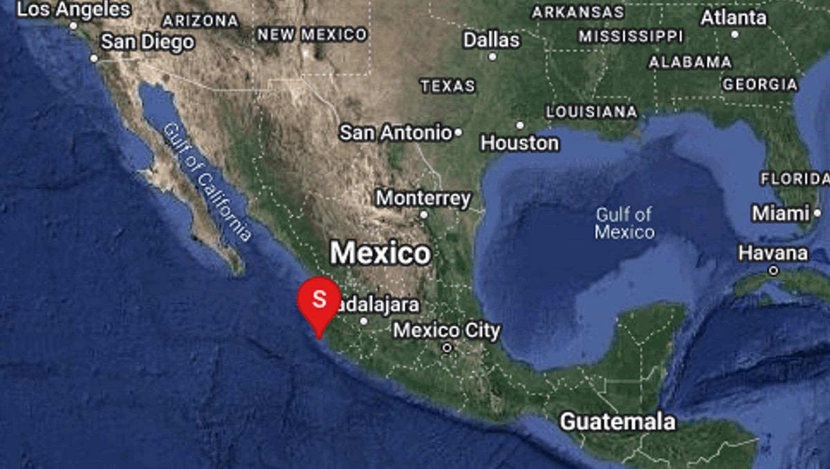 Reportan sismo esta tarde en Jalisco (X)