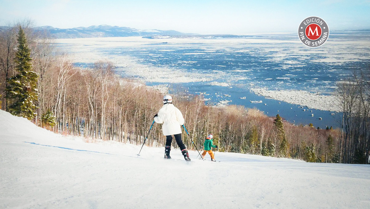 El Massif de Charlevoix tiene el desnivel más alto al este de las Montañas Rocallosas. FOTO: Cortesía Club Med Charlevoix