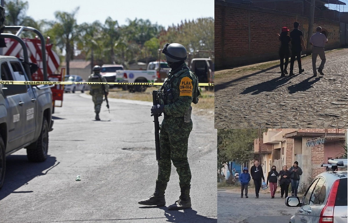 Vecinos de Tololotlán evacuaron tras fuga en ducto de Pemex. (Fernando Carranza/Especial)