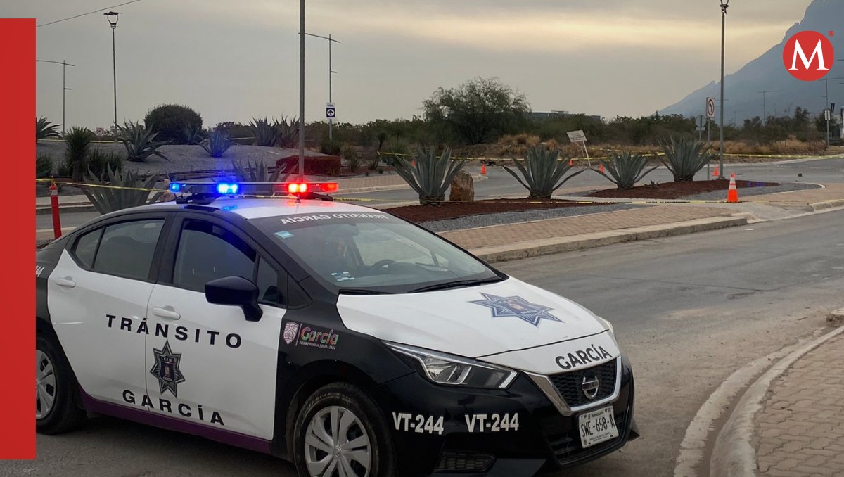 Accidente deja dos muertos en García, Nuevo León. Foto: Especial