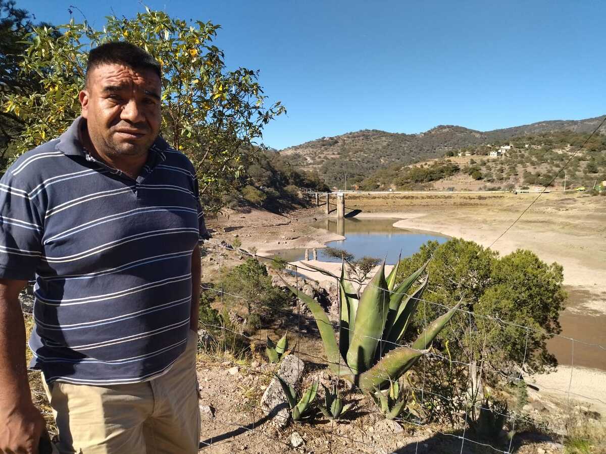 Este es el segundo año que presa La Estanzuela se seca. (Alejandro Reyes)