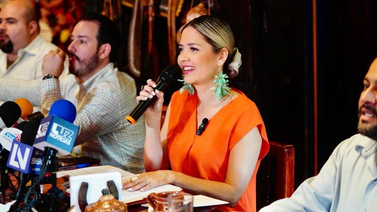 Estrella Palacios Domínguez, secretaria de Turismo de Sinaloa. | Especial