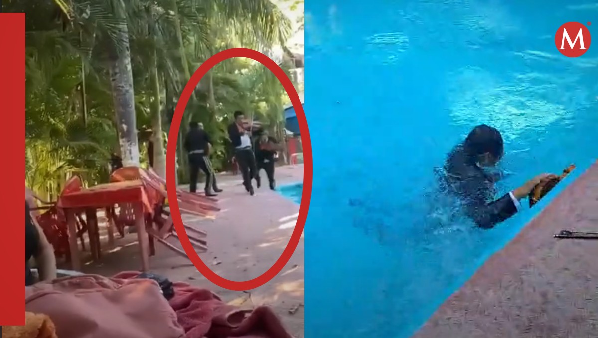Mariachi cae al agua en plena serenata | Especial