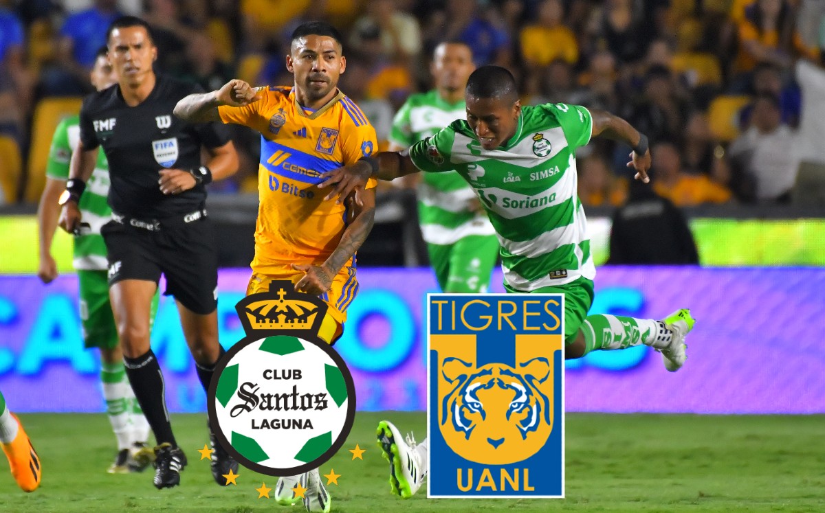 Santos vs Tigres: ¿Dónde y a qué hora VER partido HOY de la Liga MX 2024? (Imago7)