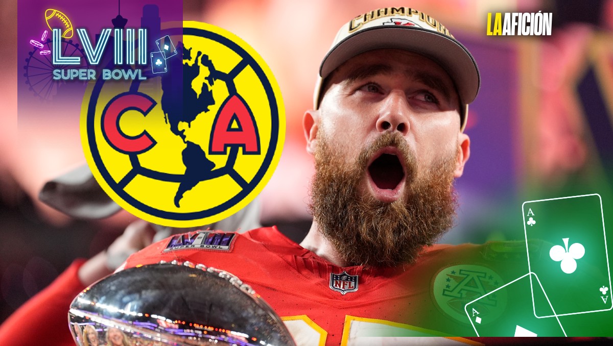 América felicita a Travis Kelce por bicampeonato en Super Bowl (AP)