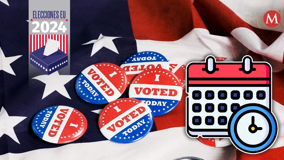Fechas clave de elecciones en Estados Unidos 2024- Grupo Milenio