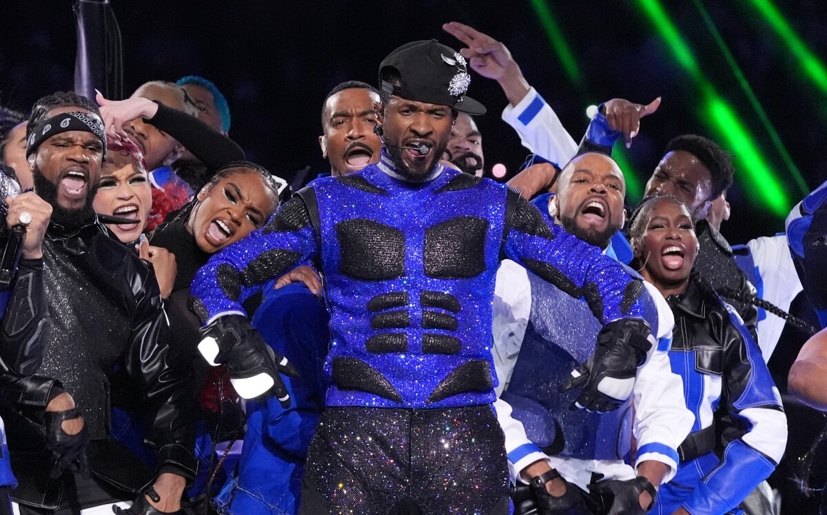 Usher performance Super Bowl| AFP