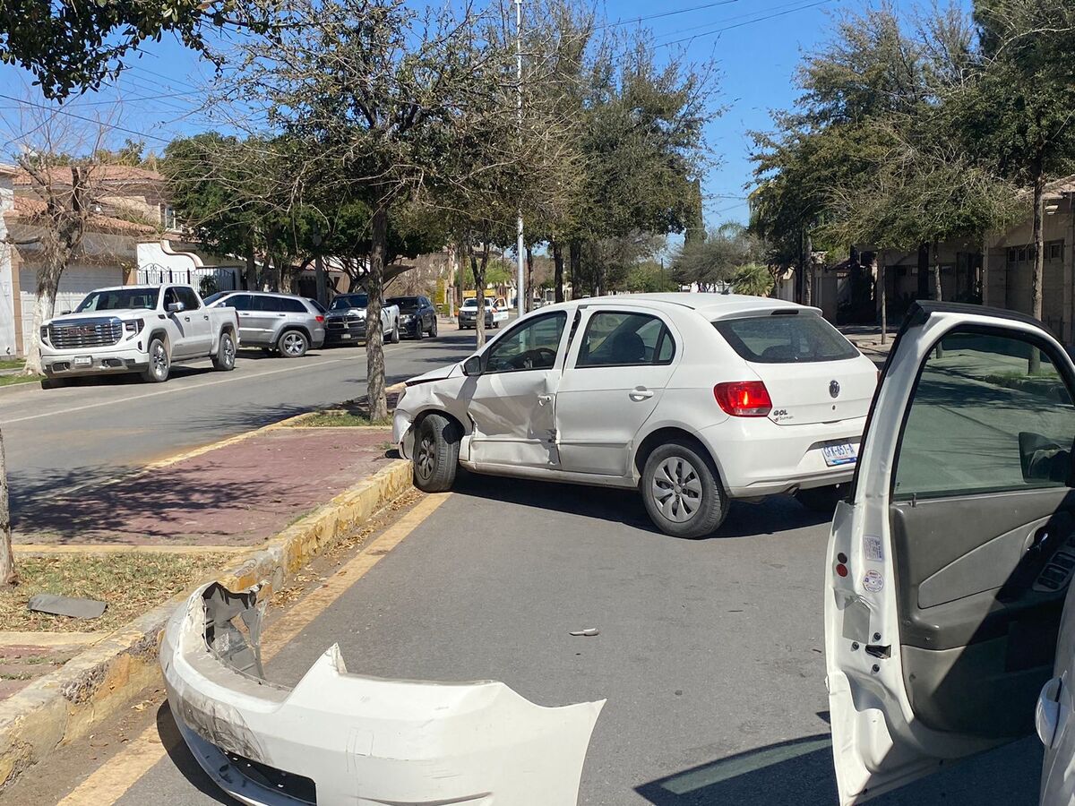 Choque en Torreón.