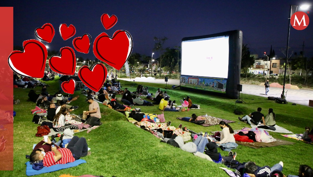 Cine al aire libre el 14 de febrero