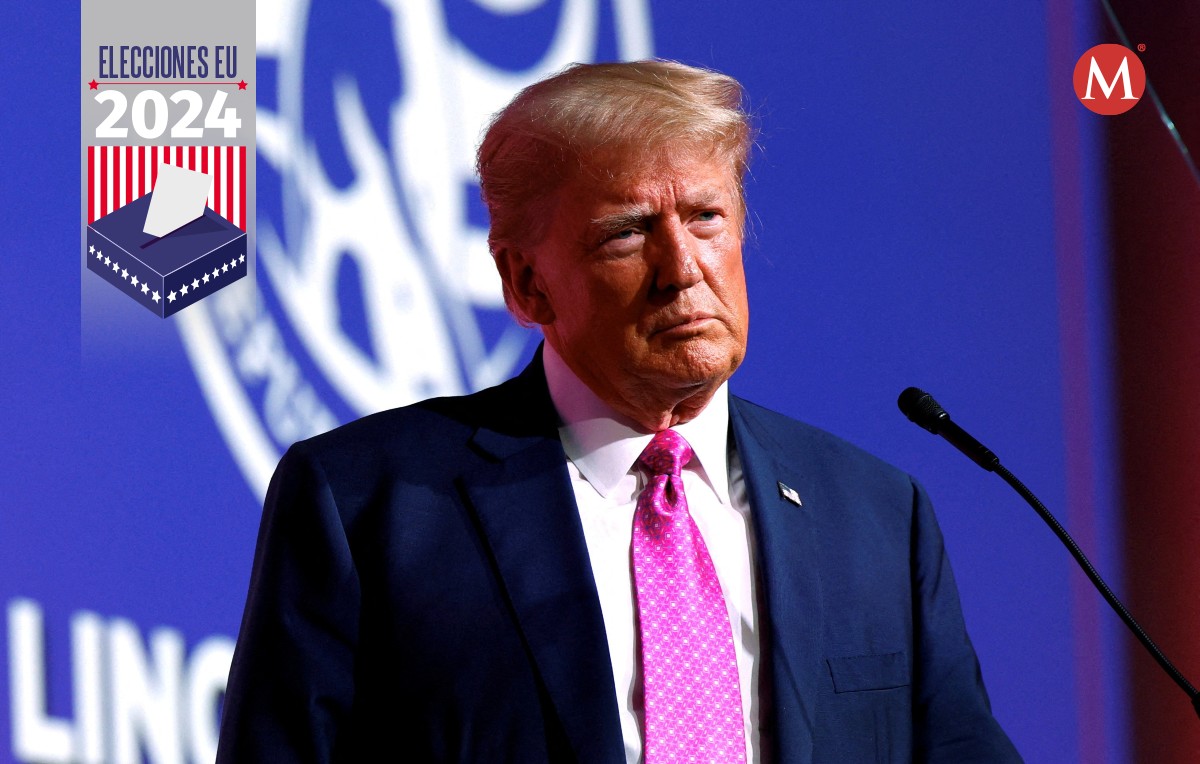 Donald Trump en evento de campaña 2024 (Reuters)