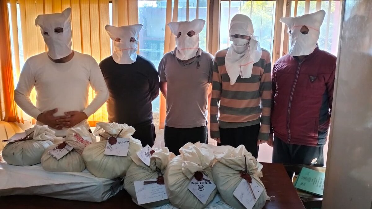 India detiene a nueve personas, entre ellos, tres mexicanos por fabricar metanfetamina. | Foto: Especial.