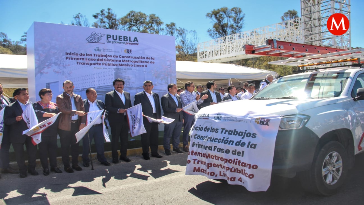 Inicia primera etapa de construcción de la Línea 4 del RUTA en Puebla | Melanie Torres