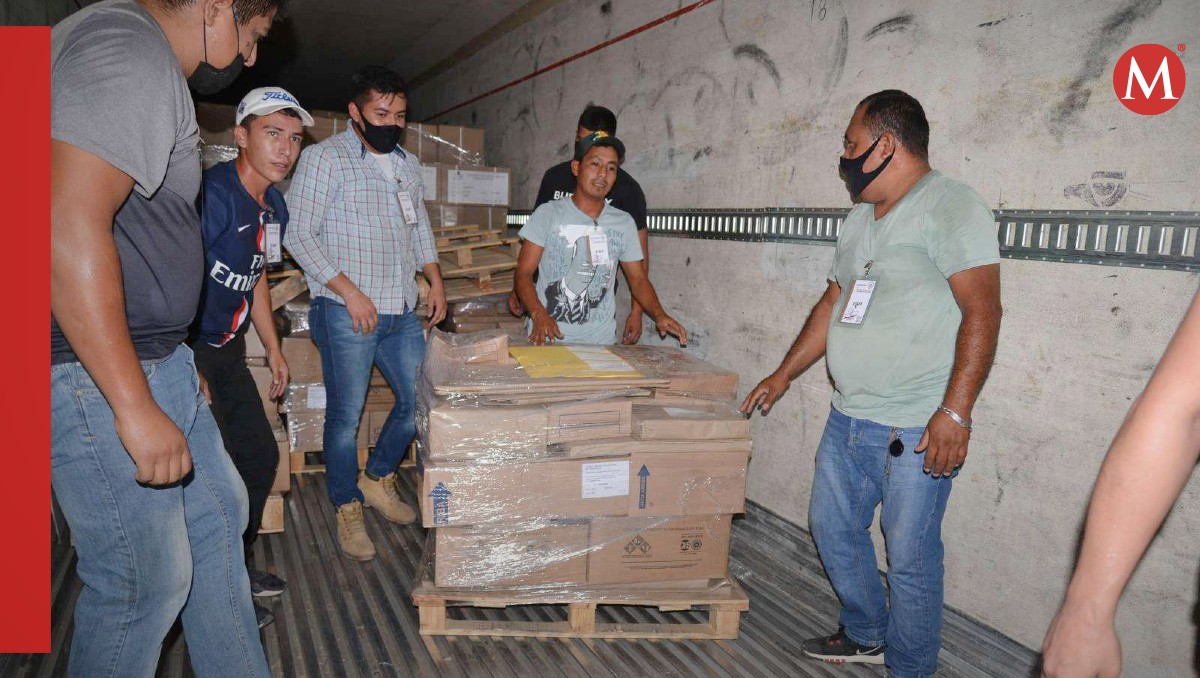 Material electoral para la contienda ya está en bodega. (Especial)