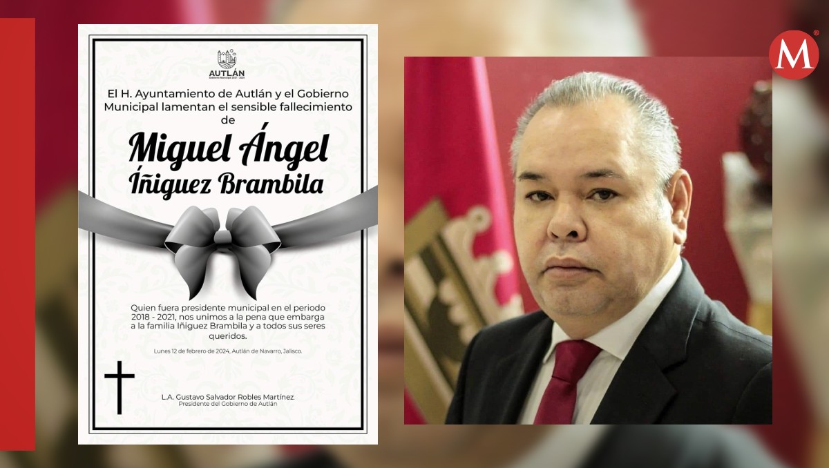 Recuerdan labor de Miguel Ángel Íñiguez Brambila como presidente municipal de Autlán (Fotos: Especial | Diseño: Milenio)