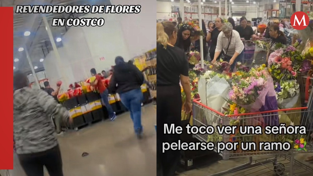 Revendedores de Costco pelean por ramos de flores para 14 de Febrero | TikTok