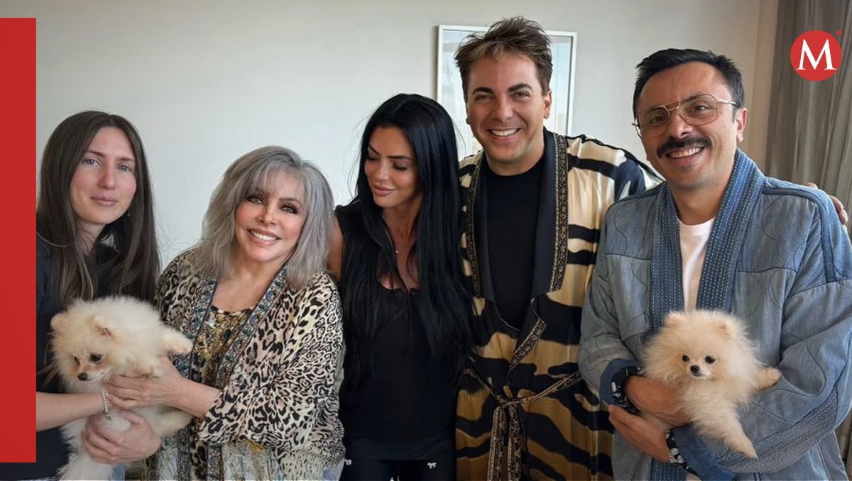 Verónica Castro y Cristian se reunieron para conocer a la novia del cantante | ESPECIAL