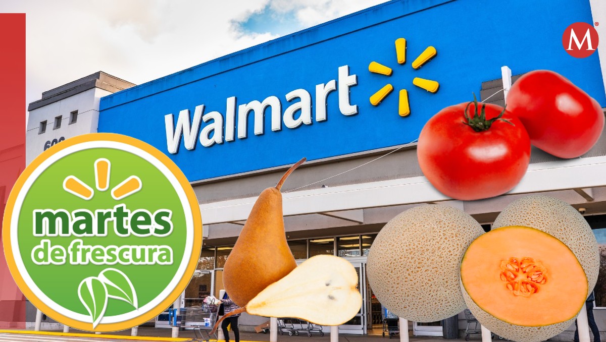 Conoce las ofertas del Martes de Frescura de Walmart de hoy, que incluyen melón, jitomate y pera. (Especial)