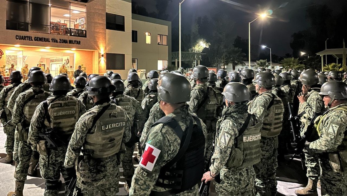 Efectivos del Ejército Mexicano arriban a Jalisco