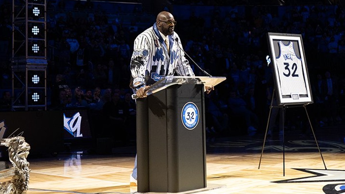 Orlando Magic retira número de Shaquille O'Neal (X @OrlandoMagic)