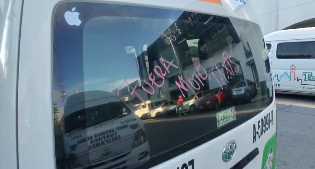 Piden seguridad y quitar mototaxis en Tizayuca.