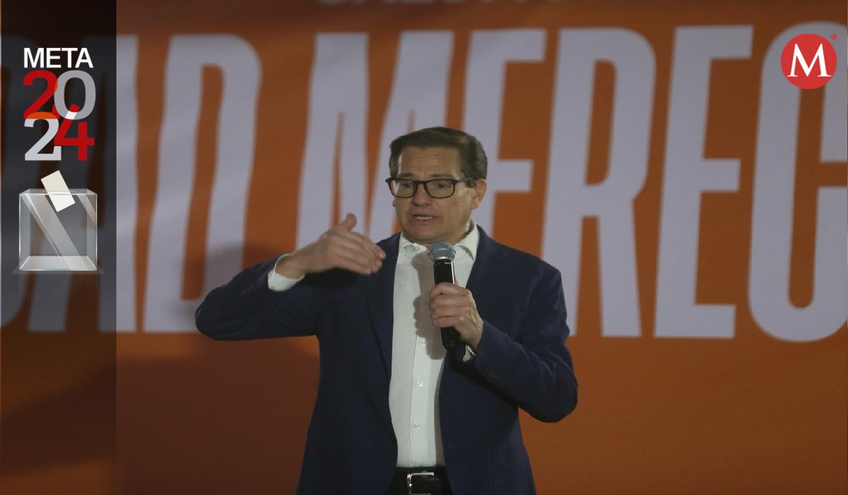 Salomón Chertorivski se registra como candidato de MC. (Foto: Octavio Hoyos)
