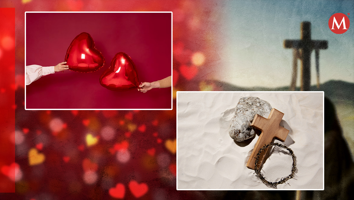 San Valentín y Miércoles de Ceniza. | Freepik