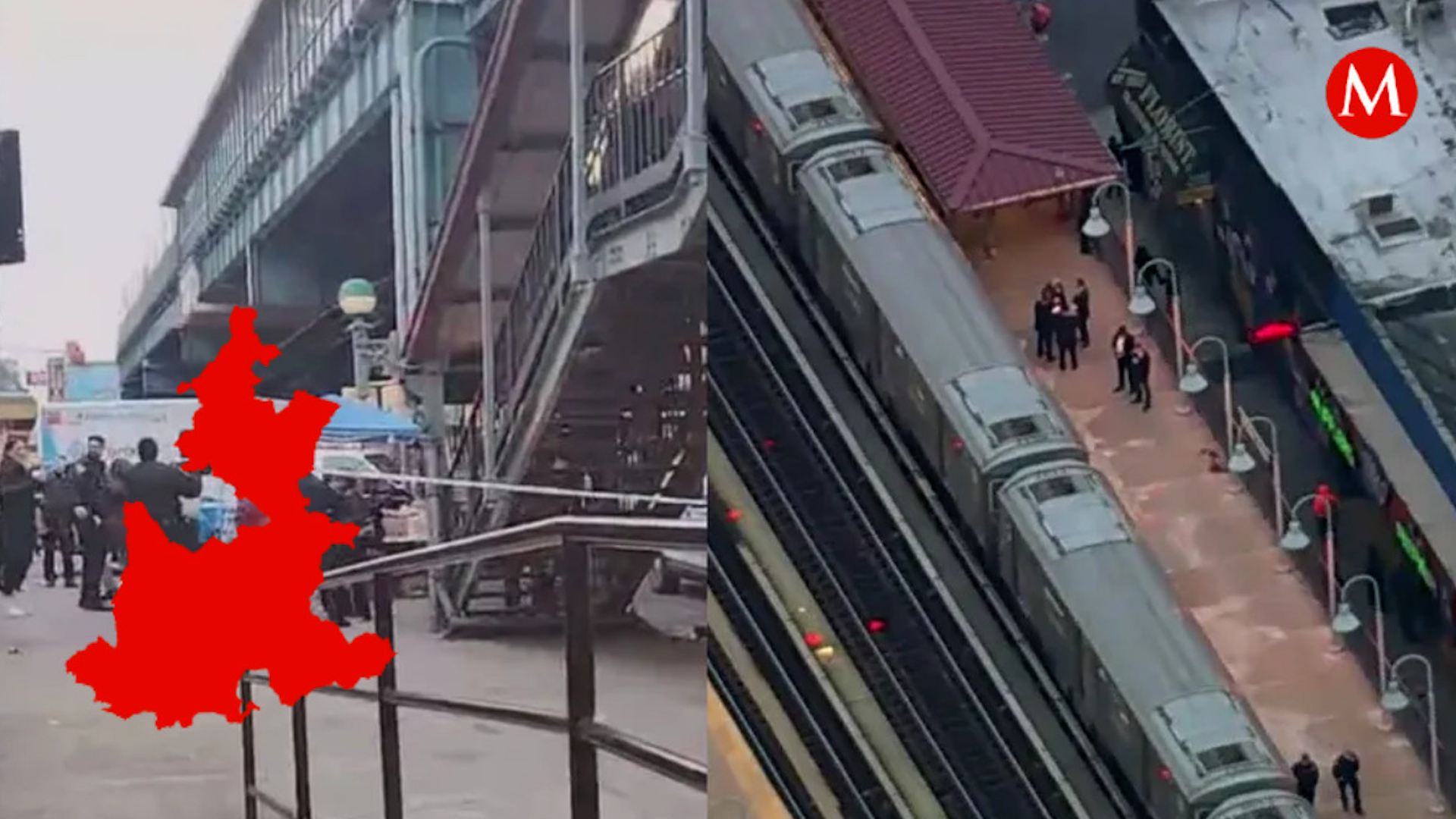 Tiroteo en metro de Nueva York deja un muerto; era de Puebla