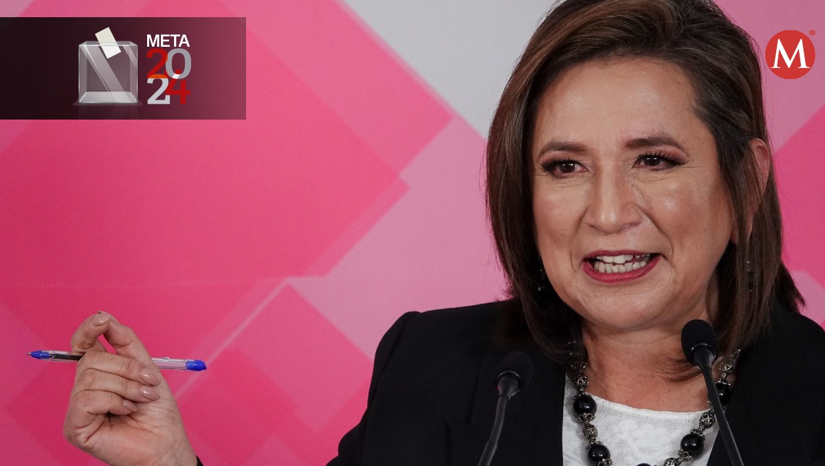 Xóchitl Gálvez, candidata a la presidencia de la República del PRI, PAN y PRD. | Cuartoscuro