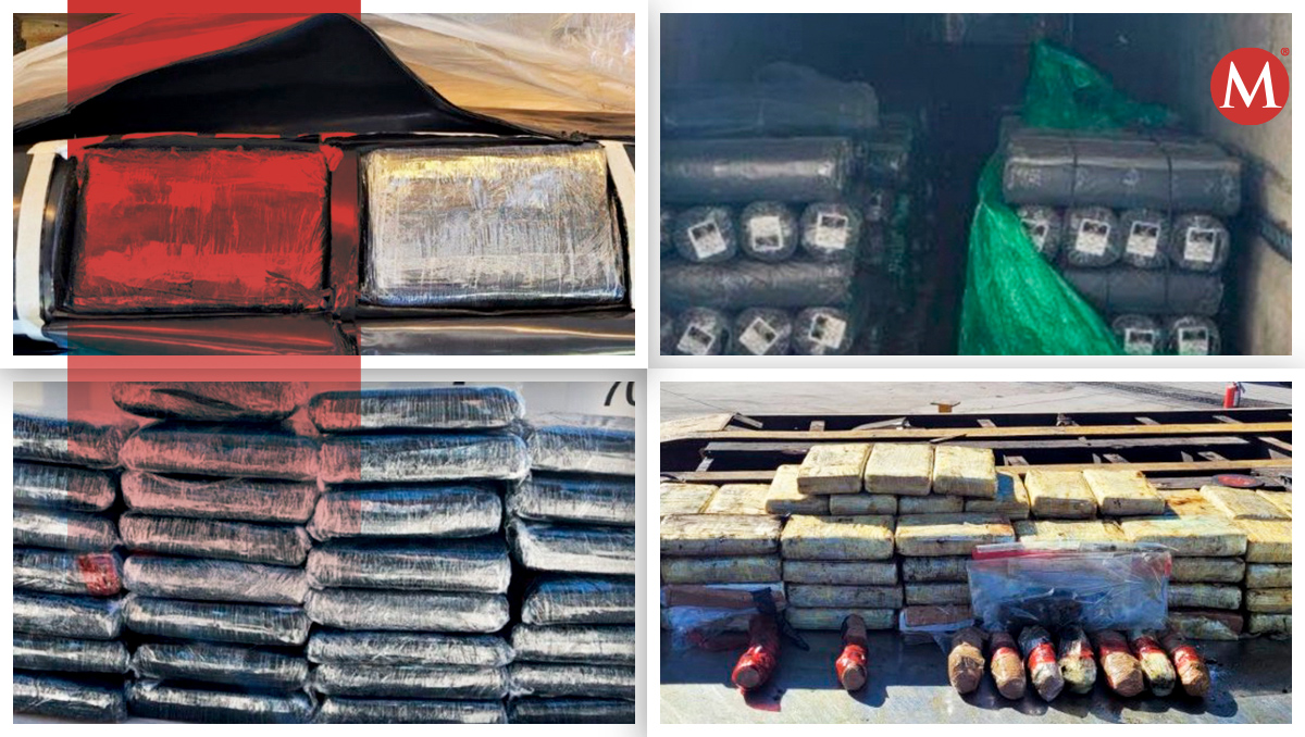 Aduanas de EU incautan 65 kg de cocaína en Nogales, Sonora | Especial